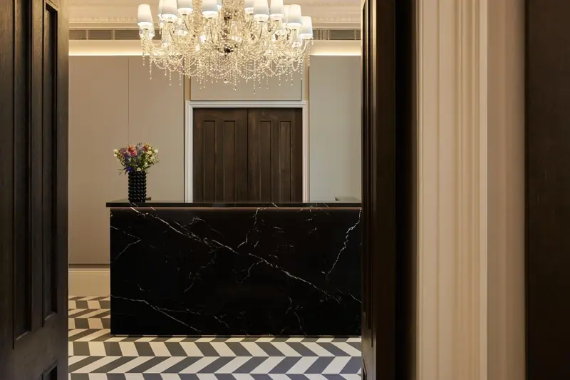 hotel reception