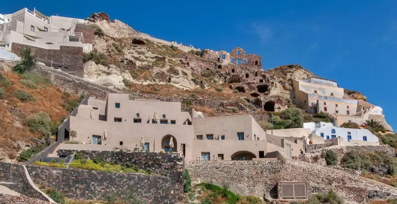 Old Castle Oia by Mr and Mrs White