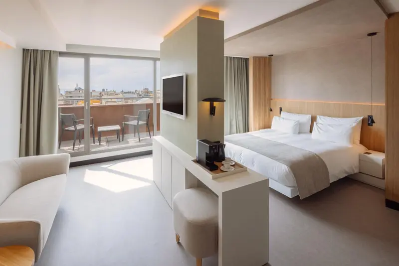 hotel room
