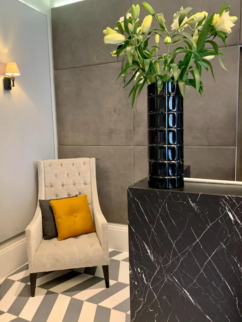 hotel reception